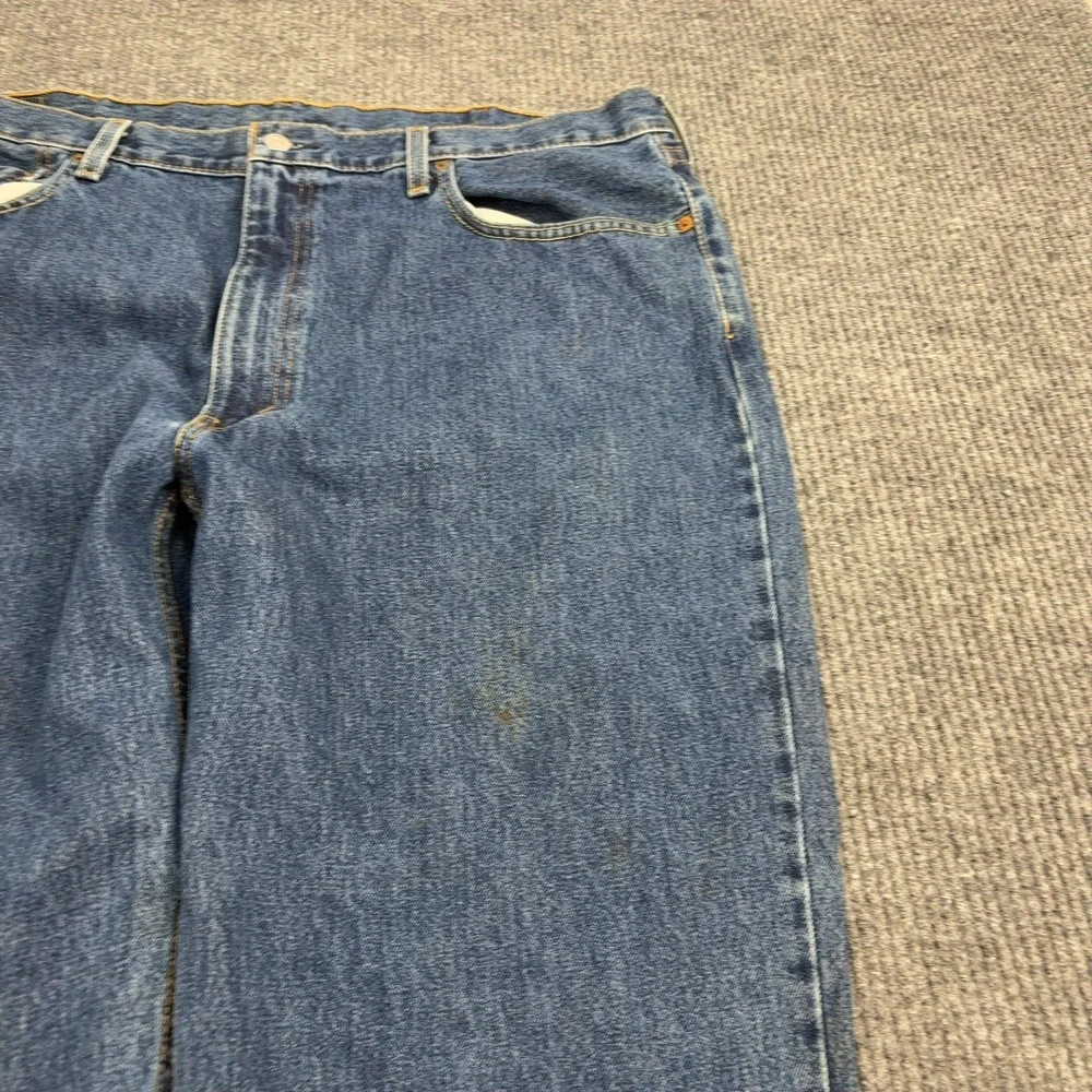 Levis 550 Jeans Mens 43x34 Blue Cotton Relaxed Fit Denim Streetwear‎ Casual